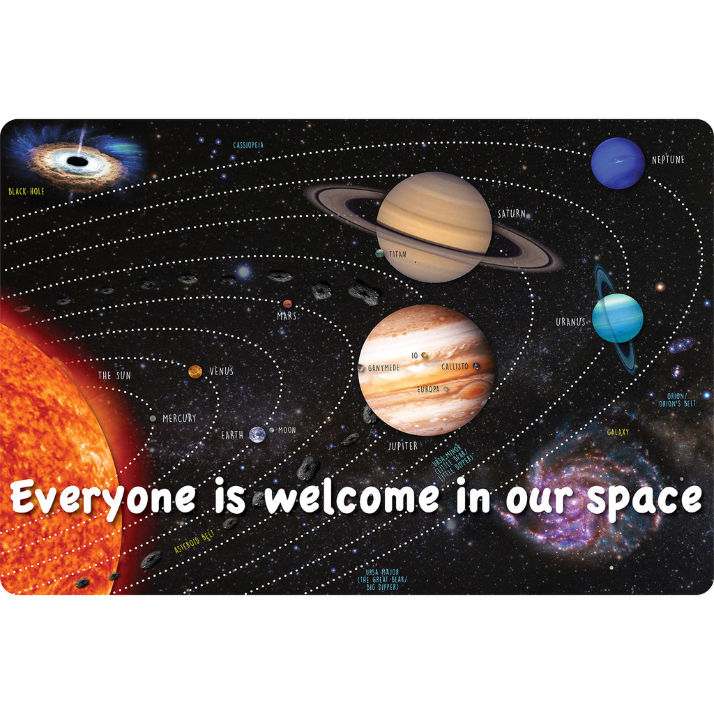 Welcome Mat Solar System Space