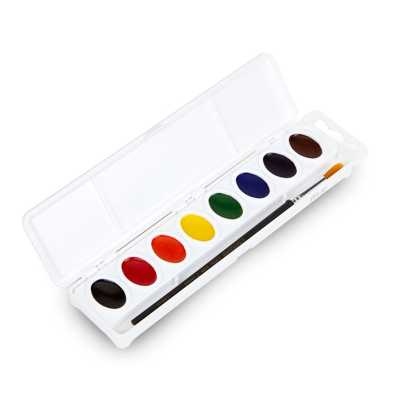 (6 Ea) Paint Set 8 Semi Moist Pans