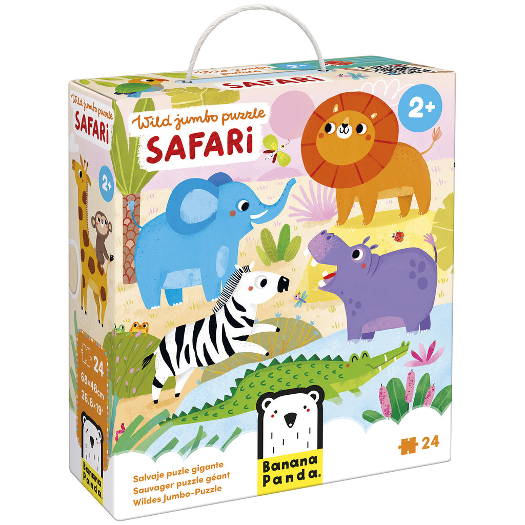 Wild Jumbo Puzzle Safari, 2+ Years