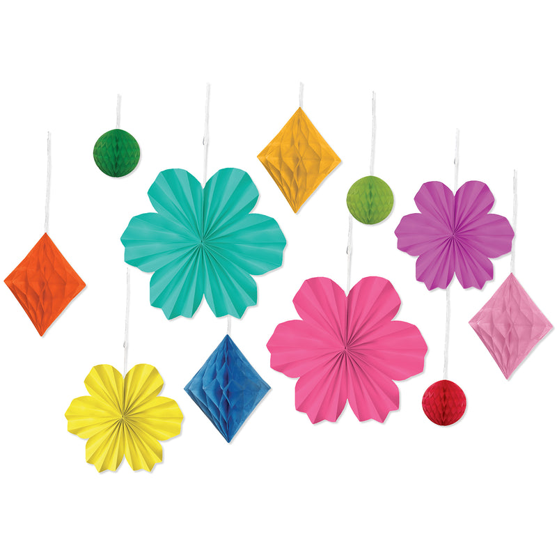 Happily Ever Elementary Retro Remix Flowers and Twinkles Dimensional Accents, 3 Packs