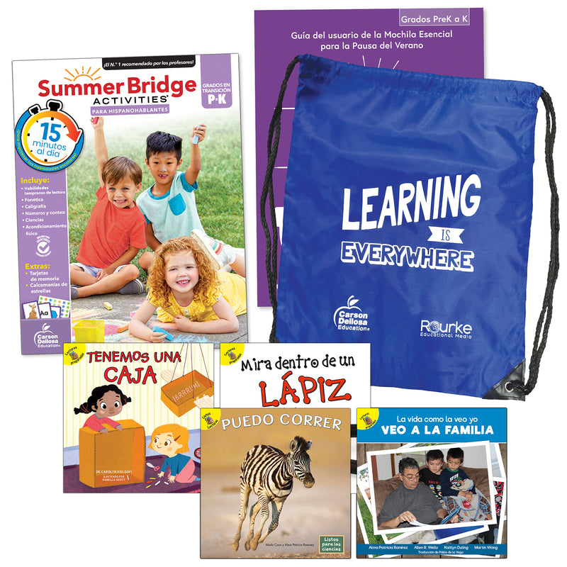Summer Bridge Spanish Backpack, Grade PK-K