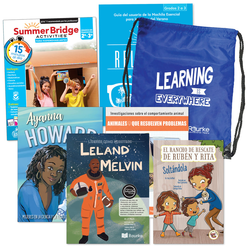 Summer Bridge Spanish Backpack, Grade 2-3