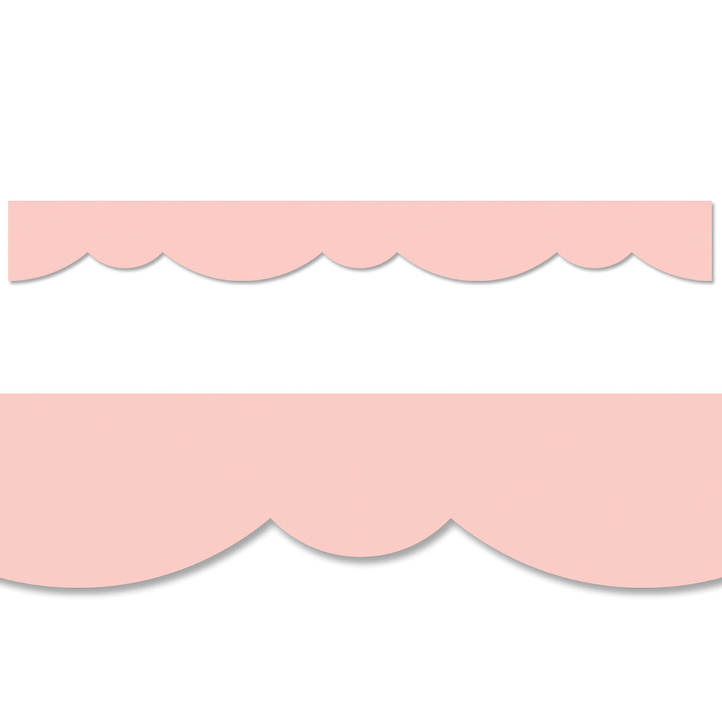 Blush Stylish Scallops Ez Border