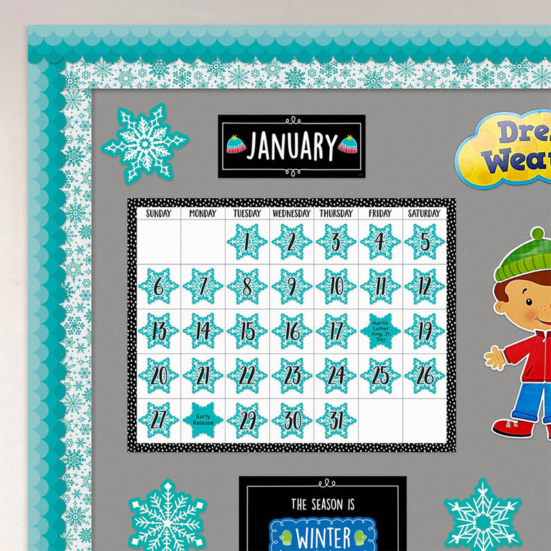 Snowflakes 6" Designer Cut-Outs, 36 Per Pack, 3 Packs