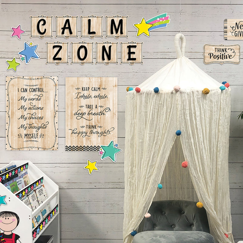 Core Decor Loop-de-Loop on Wood 6" Designer Cut-Outs, 36 Per Pack, 3 Packs