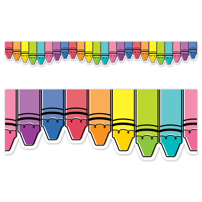 Doodle Crayons Cd Ez Border