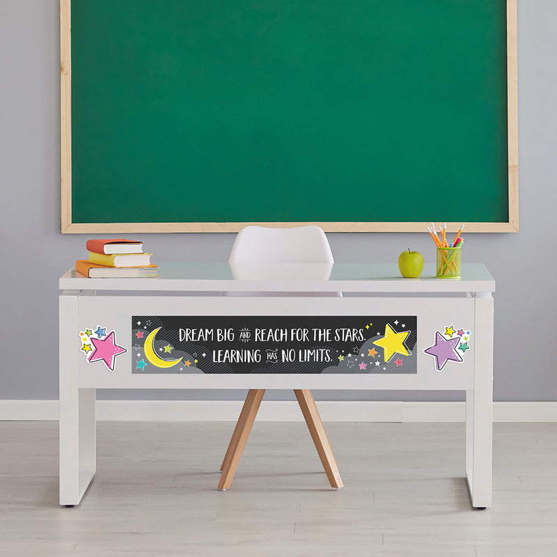 Star Bright Welcome Banner, 8" x 39", Pack of 3