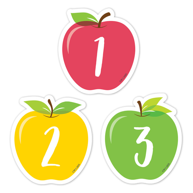 Apple Time Apples Calendar Days, 35 Pieces Per Pack, 3 Packs