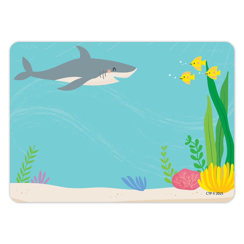 Sea Friends Labels, 36 Per Pack, 3 Packs