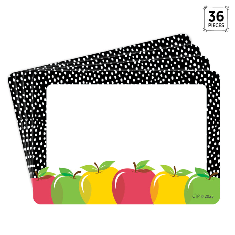 Apple Time Labels, 36 Per Pack, 3 Packs