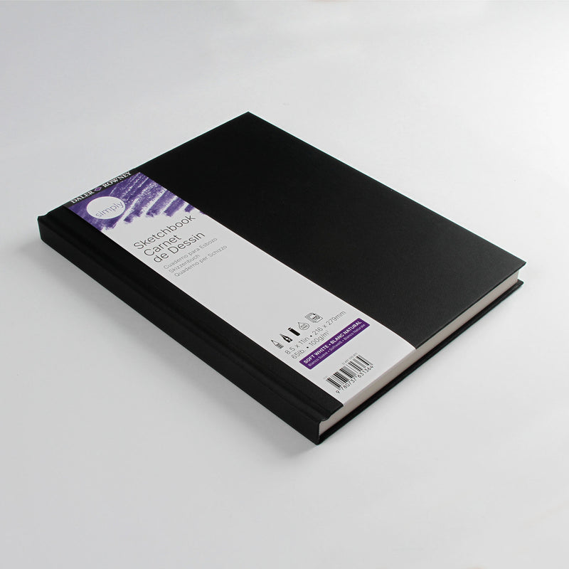 Simply Sketchbook 8.5x11in 110shts Soft White