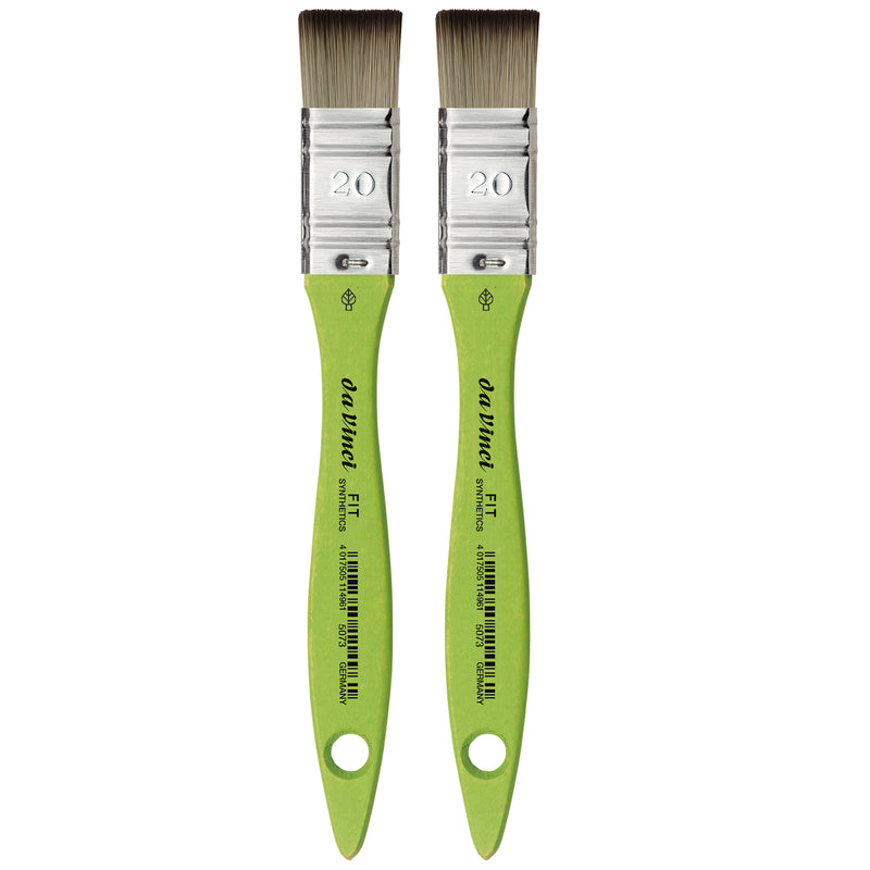 FIT Synthetics Student Brush, Synthetic, Acrylic, Watercolor & Oil, Mottler, Series 5073, Size 20, Pack of 2