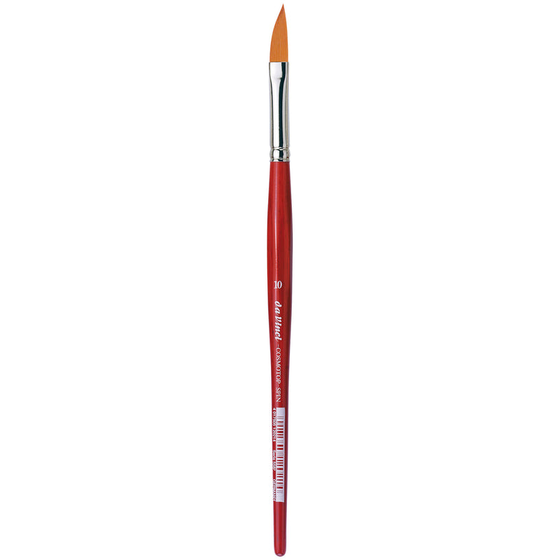 COSMOTOP-SPIN Striper Brush, Synthetic, Watercolor, Slant, Size 10