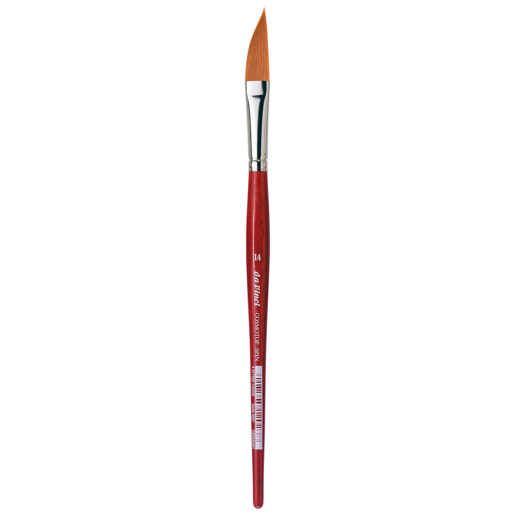 COSMOTOP-SPIN Striper Brush, Synthetic, Watercolor, Slant, Size 14
