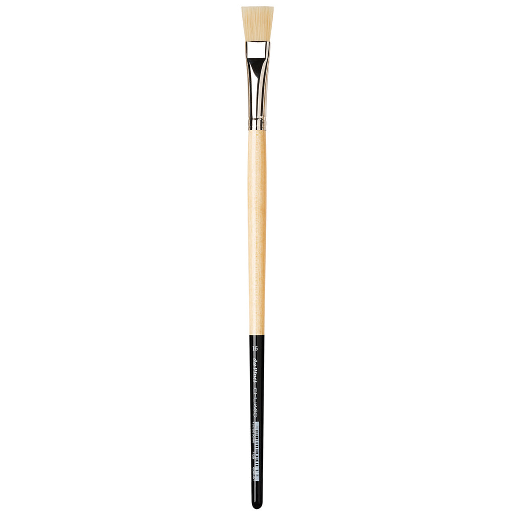 CHUNEO Synthetic Hog Bristle, Oil, Flat, Series 7129, Size 16