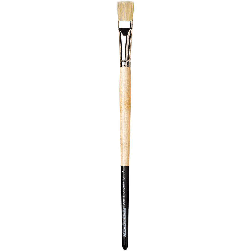 CHUNEO Synthetic Hog Bristle, Oil, Flat, Series 7129, Size 20
