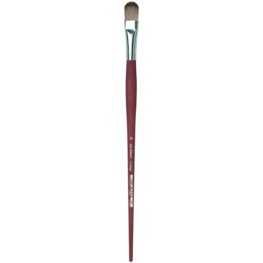 COLLEGE Student Brush, Synthetic, Acrylic & Oil, Filbert, Series 8750, Size 20
