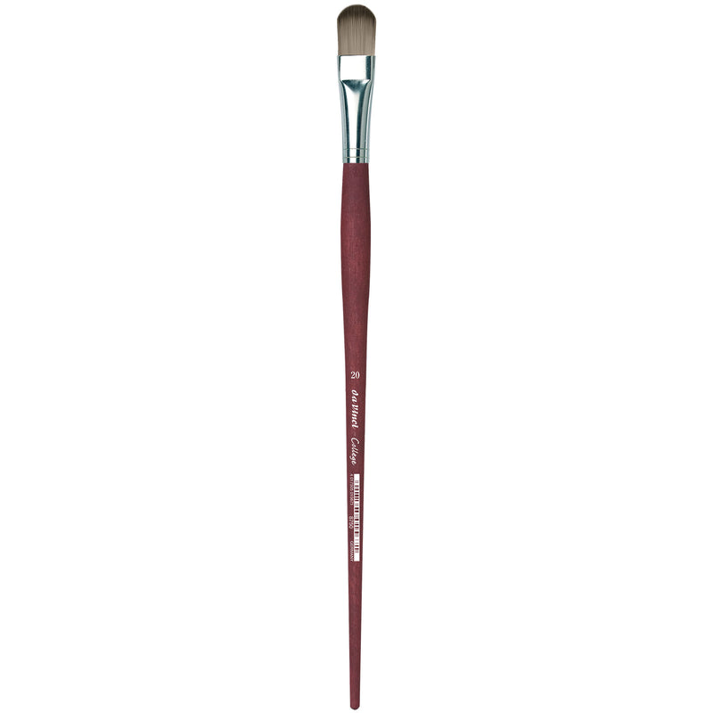 COLLEGE Student Brush, Synthetic, Acrylic & Oil, Filbert, Series 8750, Size 20