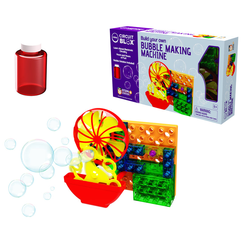 Circuit Blox™ BYO Bubble Making Machine, Student Set