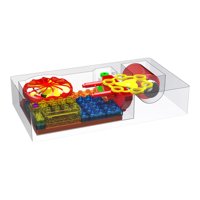 Circuit Blox™ BYO Bubble Making Machine, Student Set