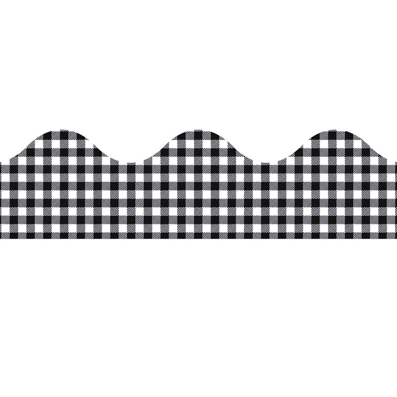 Gingham Extra Wide Deco Trim