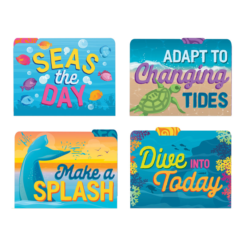 Seas The Day File Folders