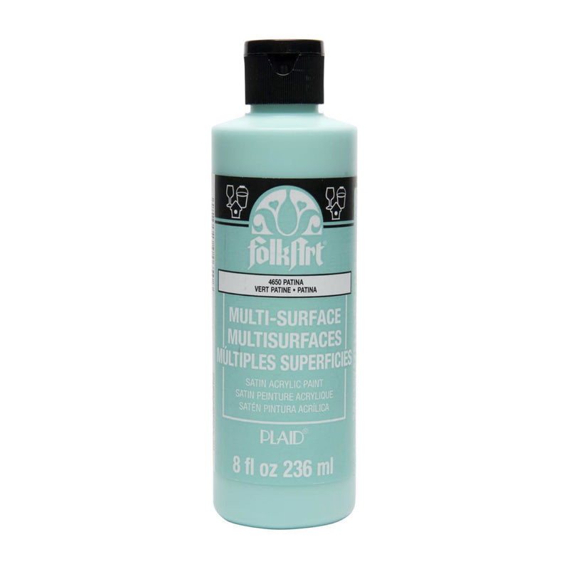 Acrylic Paint Satin Patina 8oz Folkart Multisurface