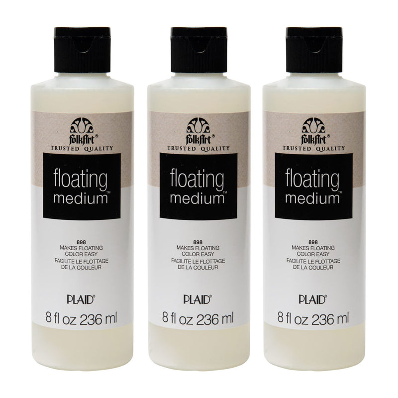 Floating Medium, 8oz., Pack of 3