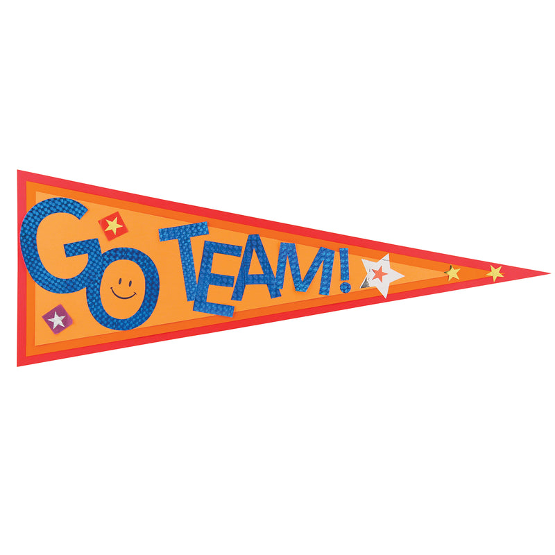 Happy 100th Day Paper Pennants, Pack of 36