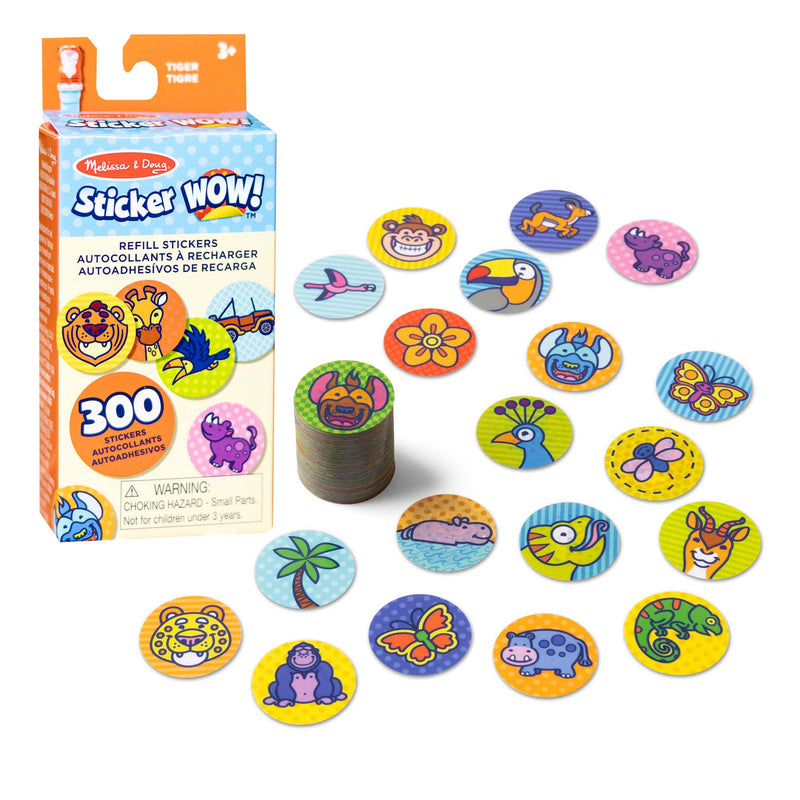 Tiger Refill Stickers Sticker Wow