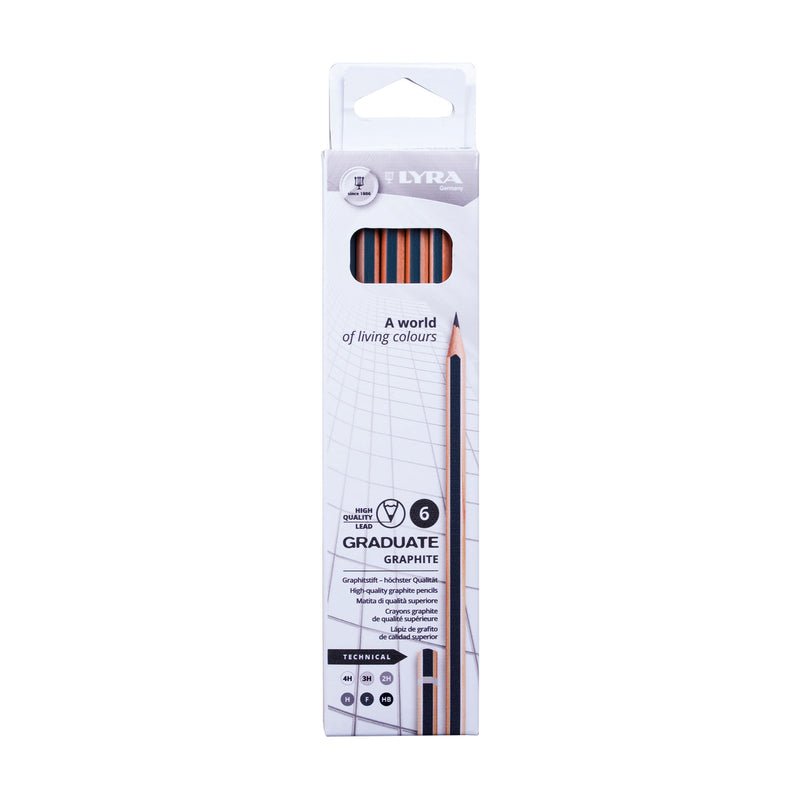 Graduate Graphite Pencil Tech 6ct