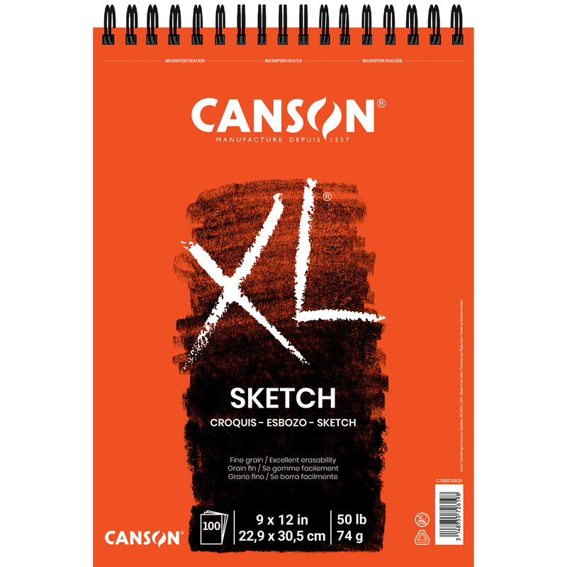 Xl Sketch Pad Top 9x12in 100 Shts