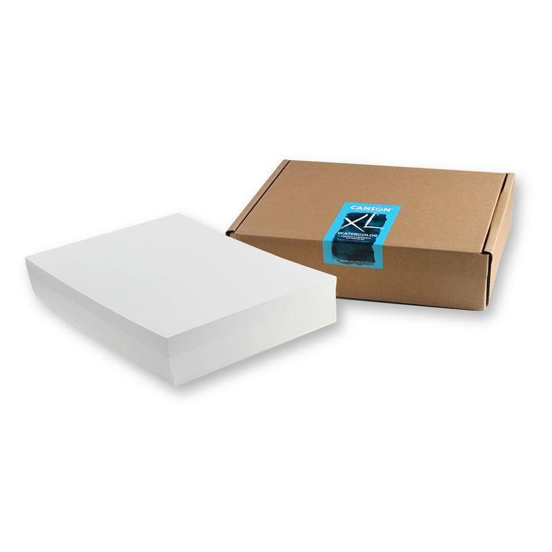XL Series Watercolor Sheet Bulk Pack, Heavyweight White Paper, 50 Sheet, 18.25x24.25 inch, 1 Count