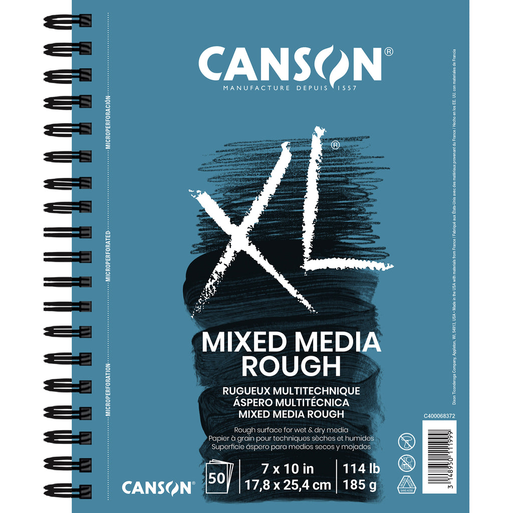 Xl Mixed Media Pad Side 7x10 50shts 50 Sheets