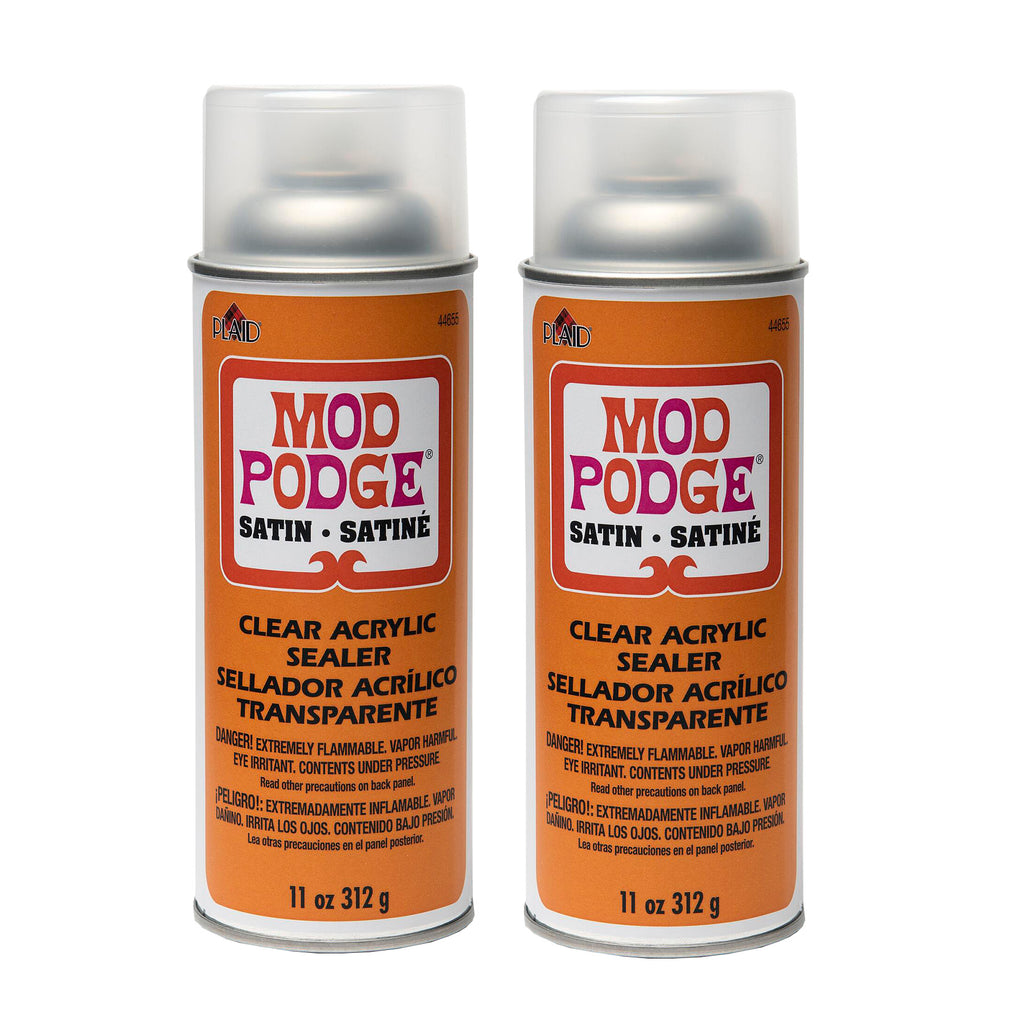 Acrylic Aerosol Sealer, 11oz., Satin, Pack of 2