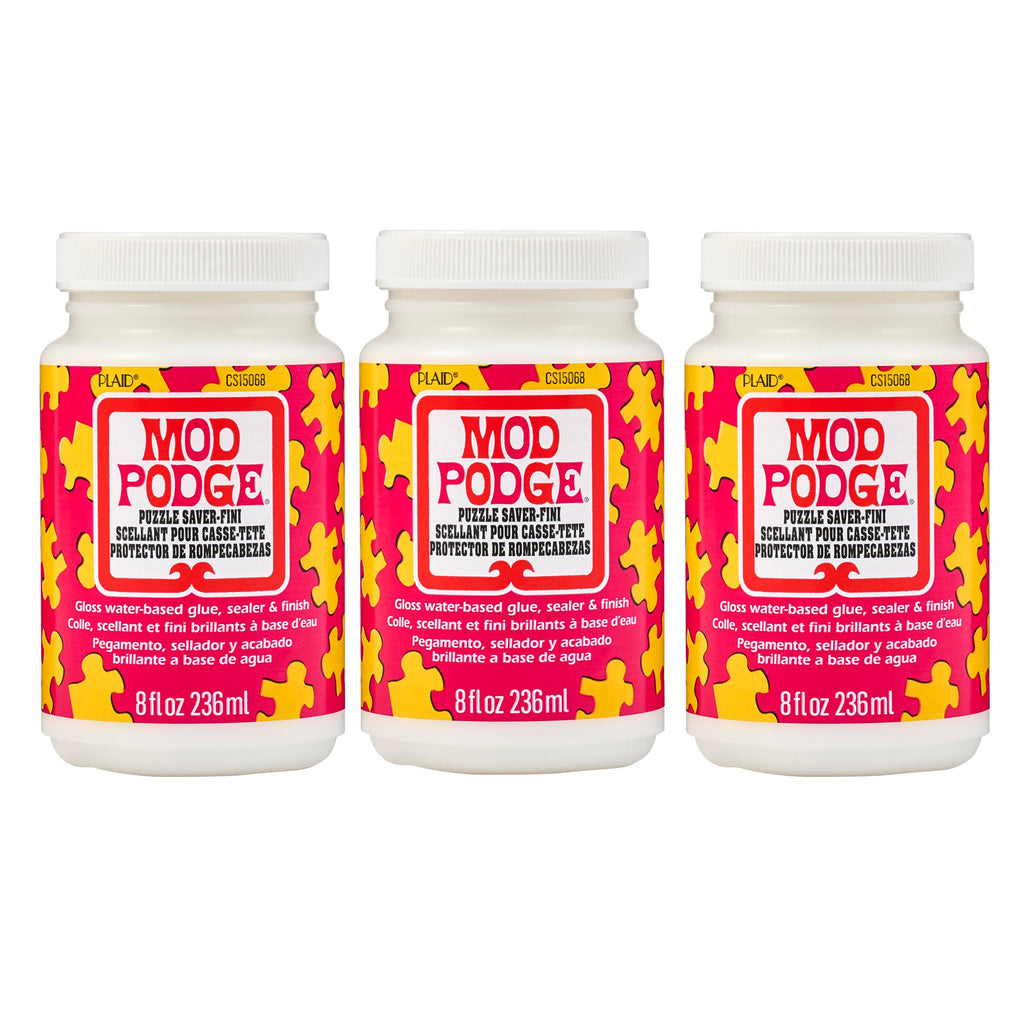 Puzzle Saver, Gloss, 8oz., Pack of 3