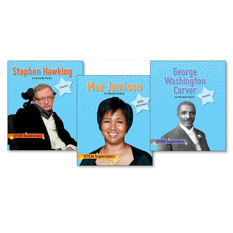 A Complete Set: STEM Superstars, Paperback, 16 Books