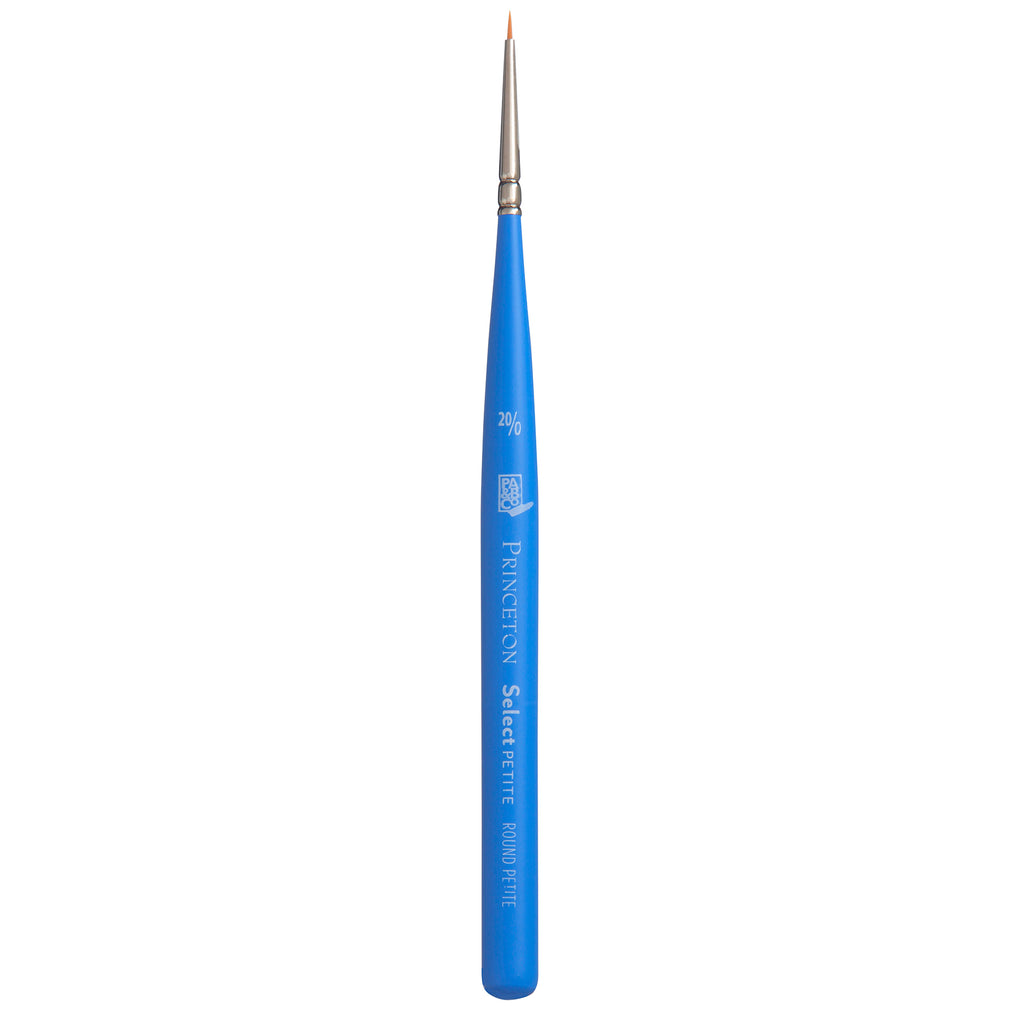 Select Round Brush Size 20/0 Series 3750 Short Blue Handle