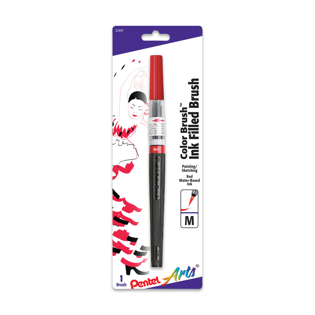 Pentel Arts Color Brush Red