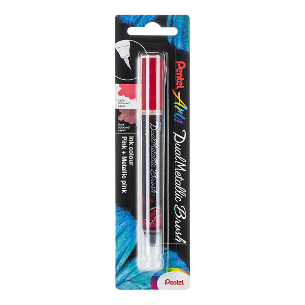 Dualmetallic Brush Pink/ Metal Pink Pentel Arts