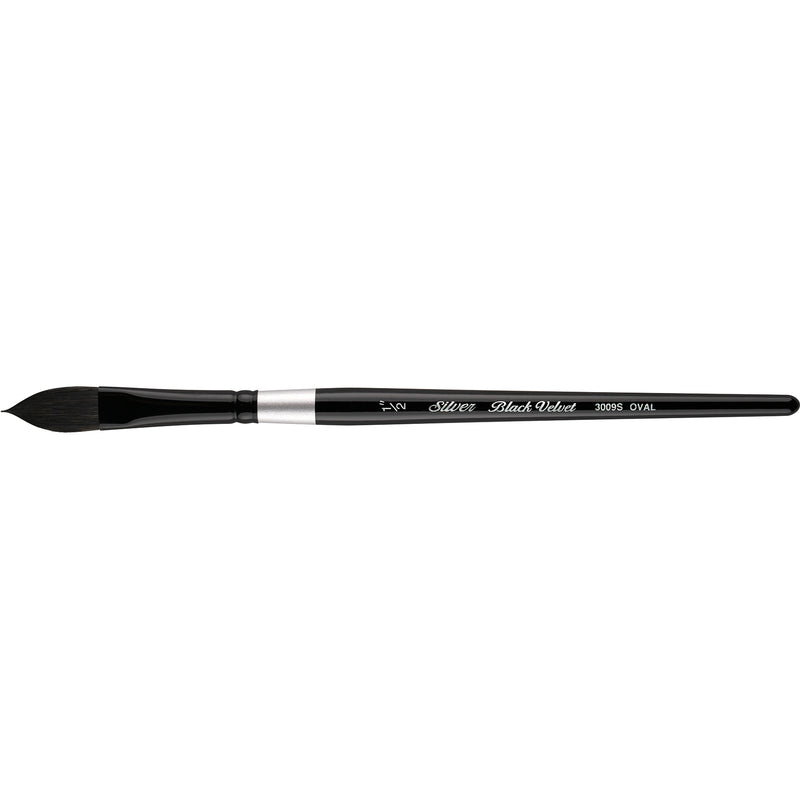Black Velvet® Brush, Oval Wash, Size 1/2