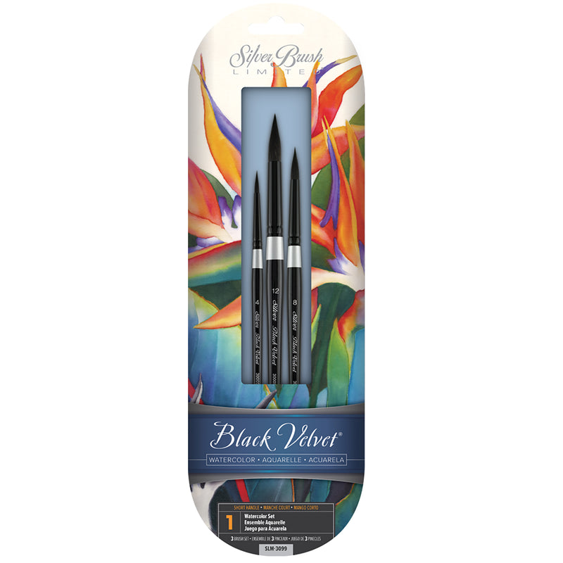 Susan Louise Moyer Basic Brush Set, 3 Brushes