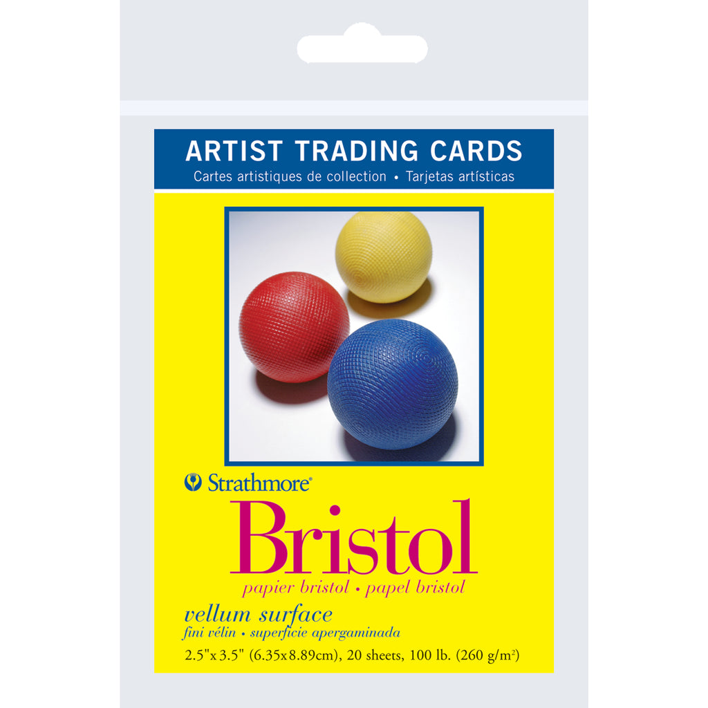 Artist Trading Card Bristol 2.5x3.5 300 Series 20 Sheets