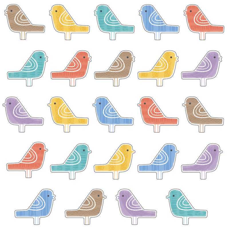 Garden Birds Classic Accents® Variety Pack, 72 Per Pack, 3 Packs