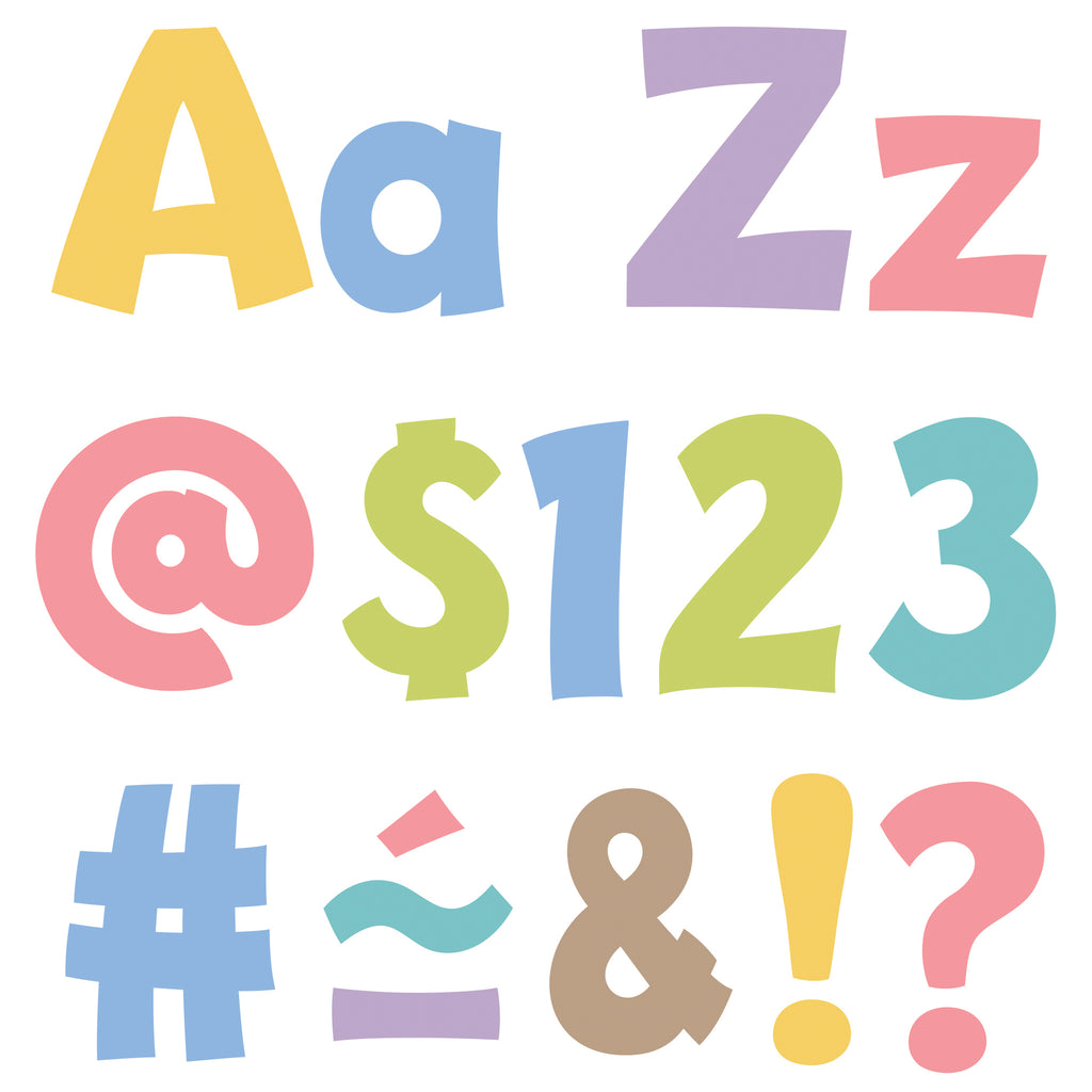Summer Morning 4in Playful Letters
