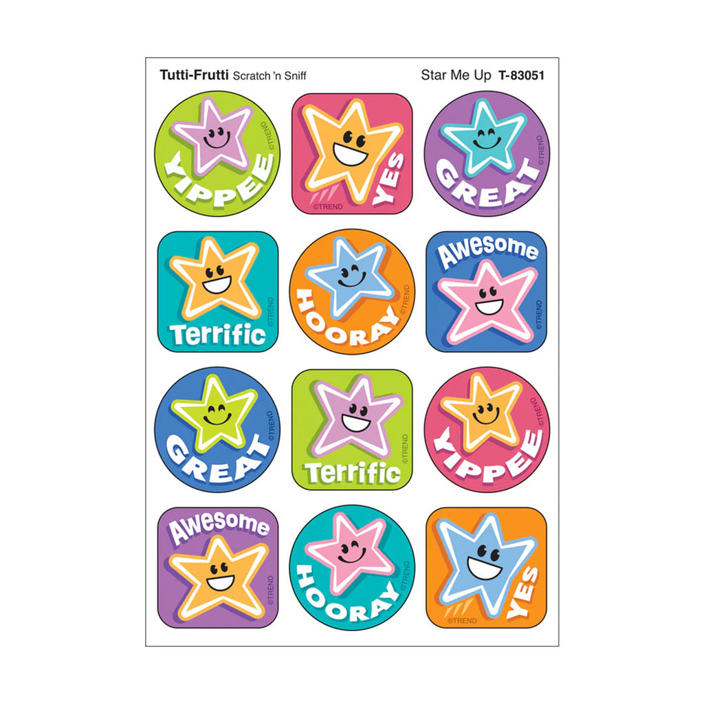 Stinky Stickers Star Me Up Tutti Frutti Scent