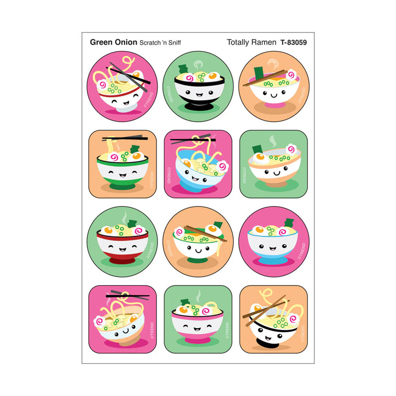 Stinky Stickers Green Onion Scents Totally Ramen