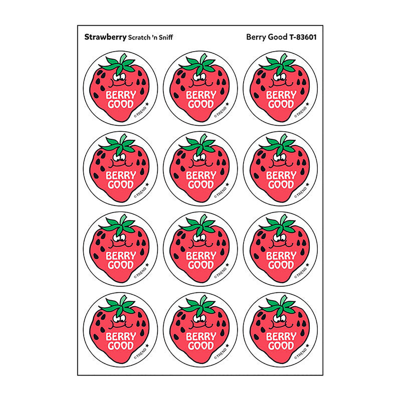 Stickers 24ct Berry Good Strawberry