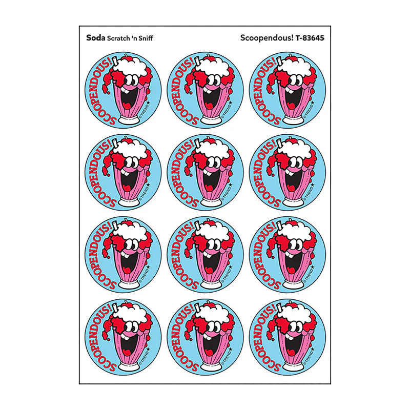 Stinky Stickers Soda Scent Scoopendous