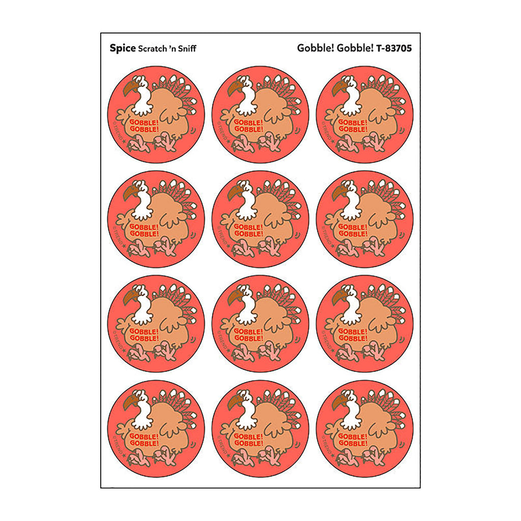 Stinky Stickers Gobbl Gobble Spice Scent